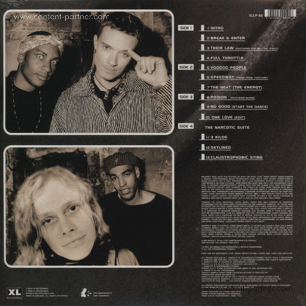 prodigy - music for the jilted generation (Back)
