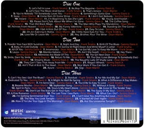 rat pack,the - i just love the rat pack (Back)