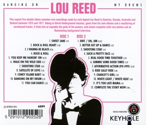 reed,lou - banging on my drums (Back)