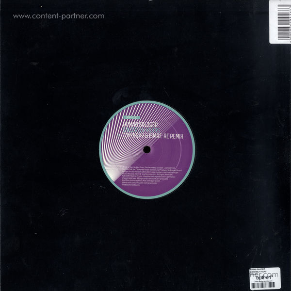roman salzger - sincerly yours (tom novy rmx) BACK IN (Back)