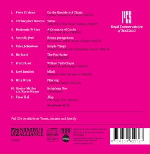 royal conservatoire of scotland - the sampler (Back)