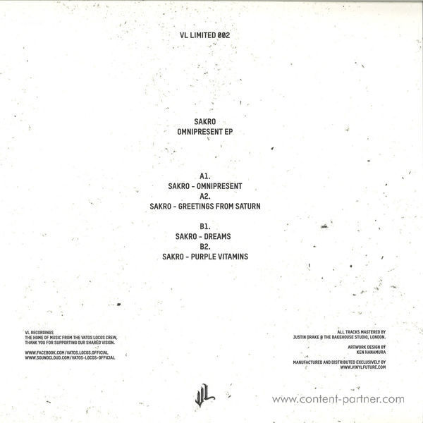 sakro - omnipresent ep (Back)