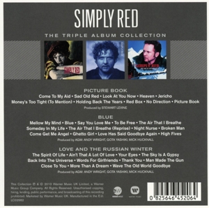 simply red - the triple album collection (Back)