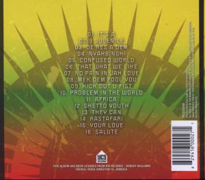 sizzla - stand tall (Back)