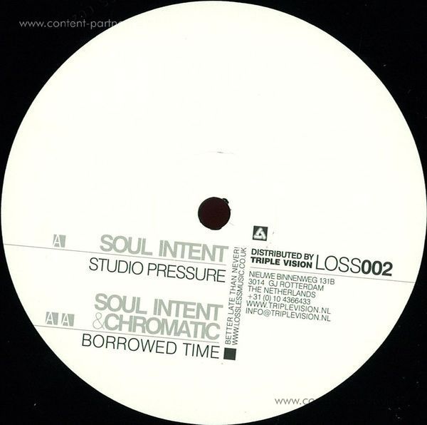 soul intent & chromatic - studioo pressure / borrowed time