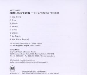 spearin,charles - the happiness project (Back)