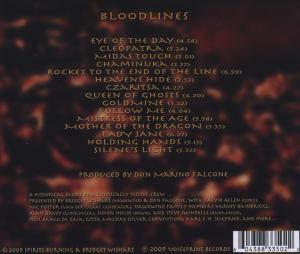 spirits burning - bloodlines (Back)