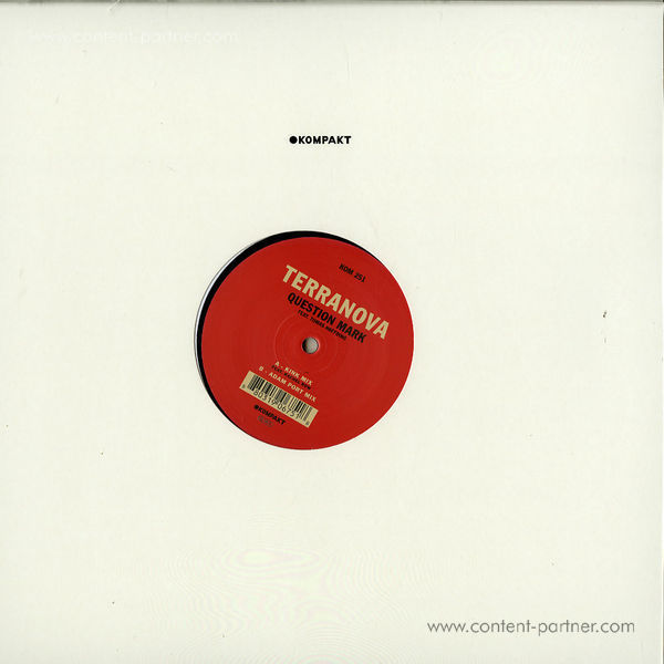 terranova ft. thomas hoffding - question mark remixes (Repress!!)