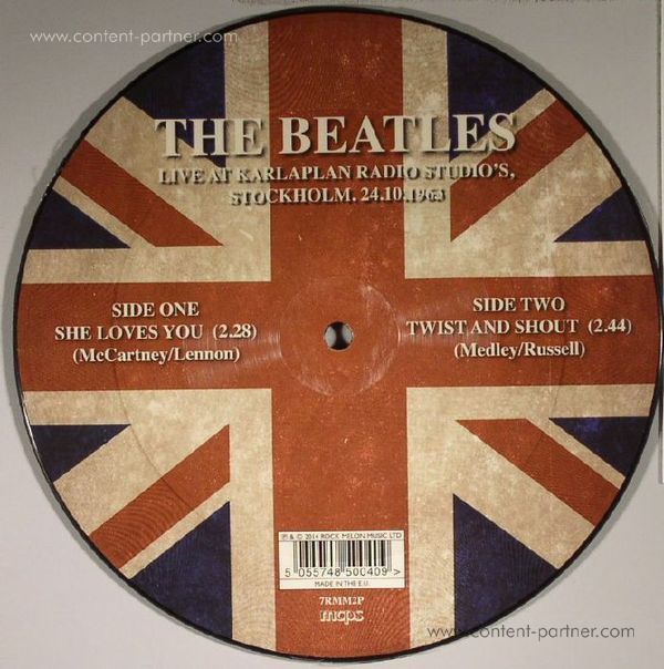 the beatles - she loves you / twist & shout (Back)