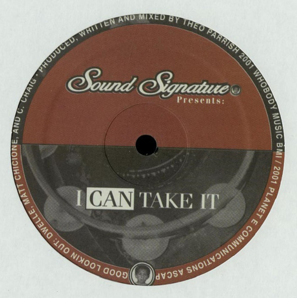 theo parrish - I Can Take It