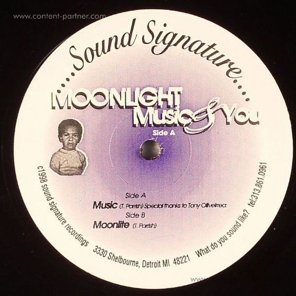 theo parrish - moonlight music & you (Back)