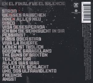 toten hosen,die - in aller stille (argentinische version) (Back)