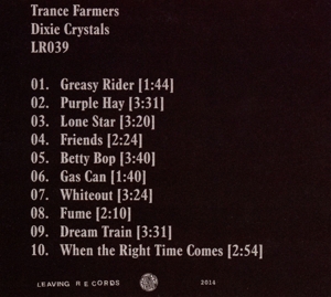 trance farmers - dixie crystals (Back)