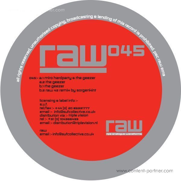 unknown - raw 45 (Back)