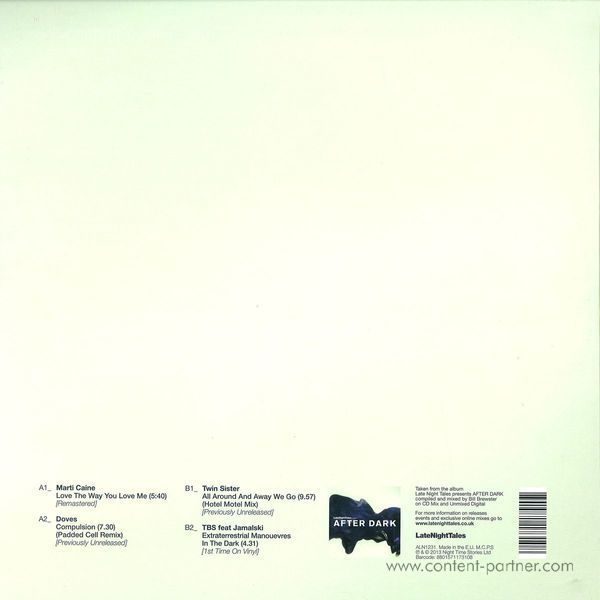 v.a. - after dark sampler (Back)