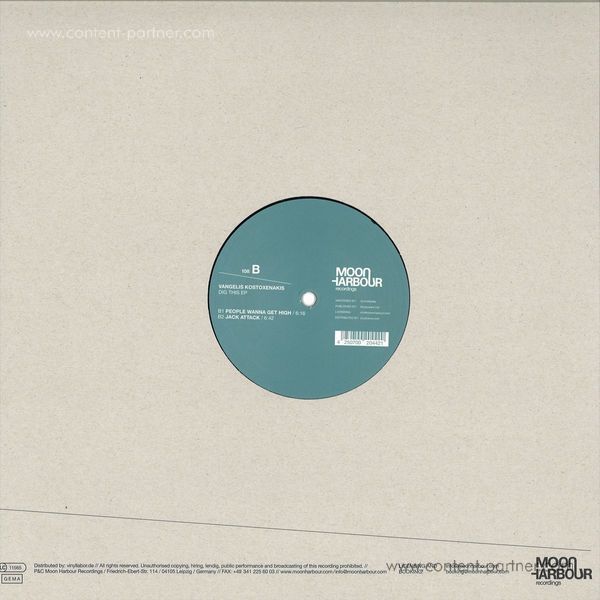 vangelis kostoxenakis - dig this ep (Back)