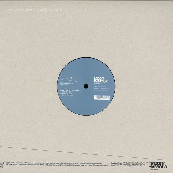 various artists - orbiter iii (Back)