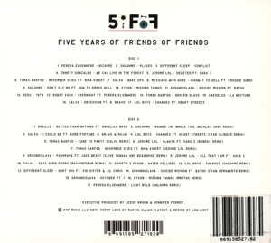 various - 5ofof: five years of friends of friends. (Back)