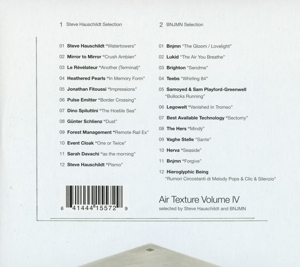 various - air texture vol.4/by steve hauschildt & (Back)