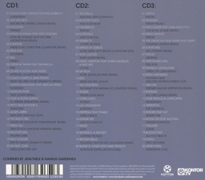 various - kontor sunset chill winter edition (Back)
