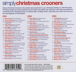 various - simply christmas crooners (3cd tin) (Back)