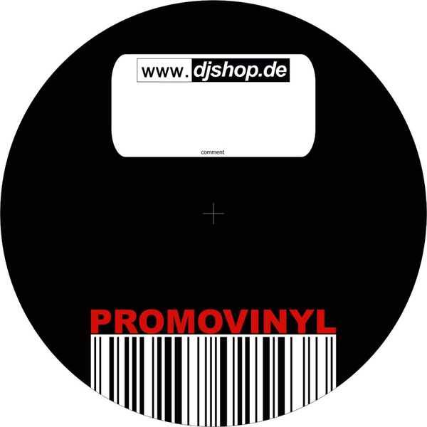 vinyl blindling - promo vinyl aufkleber / djshop