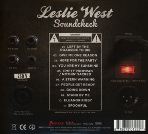 west,leslie - soundcheck (Back)