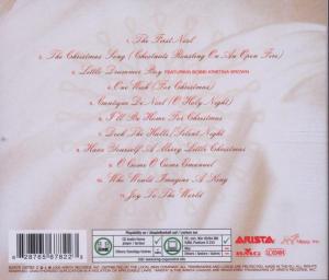 whitney houston - one wish-the holiday album (Back)