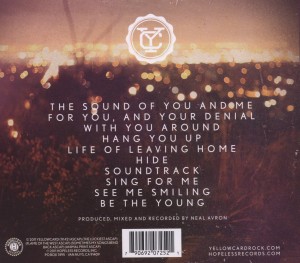 yellowcard - when you're through thinking,say yes (Back)
