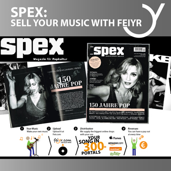 Spex: Sell your music with Feiyr