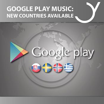 Google Play Music Service: Nuovi paesi disponibili !