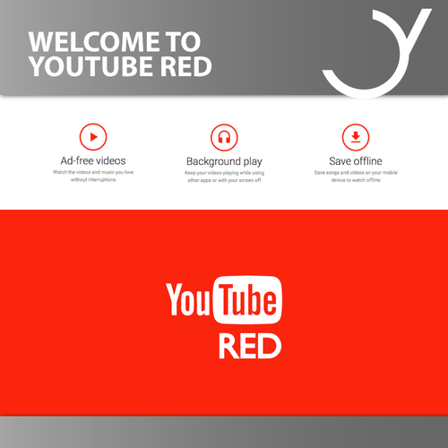 Willkommen YouTube Red!