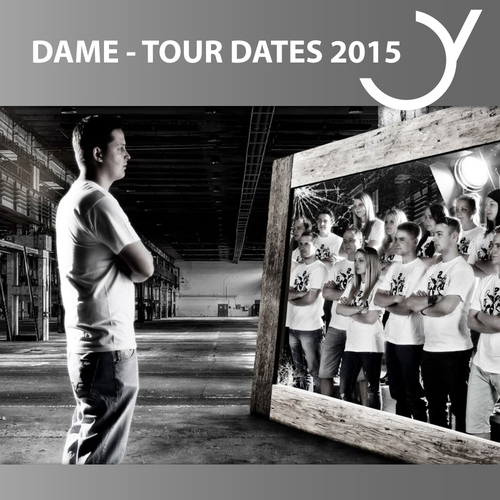 Dame auf Tour 