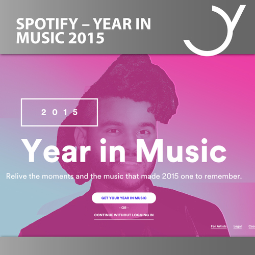 SPOTIFY: YOUR YEAR IN MUSIC 2015