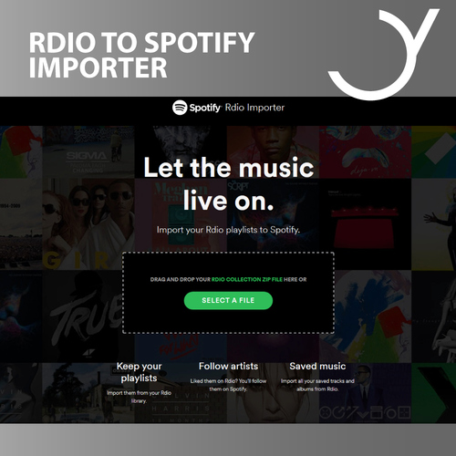 SPOTIFY RDIO IMPORTER