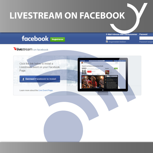 Livestream auf Facebook