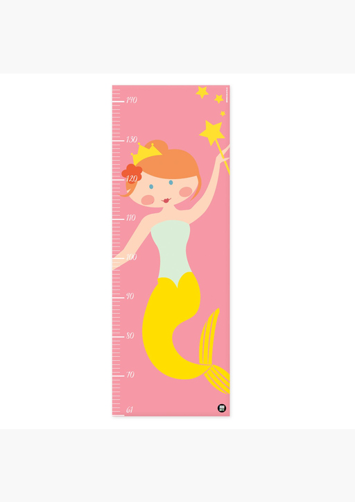 XOXO Arte - Messposter für kleine Meerjungfrauen