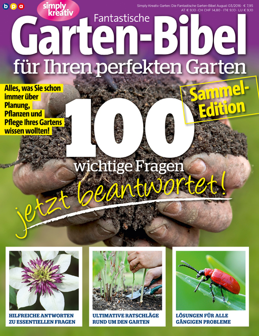 Fantastische Garten-Bibel für Ihren perfekten Gart