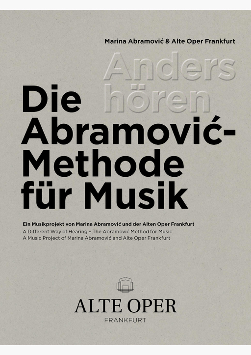 Pott, Kristina / Seiberts, Ruth / Woll, Bjørn - Anders hören – Die Abramovic-Methode für Musik