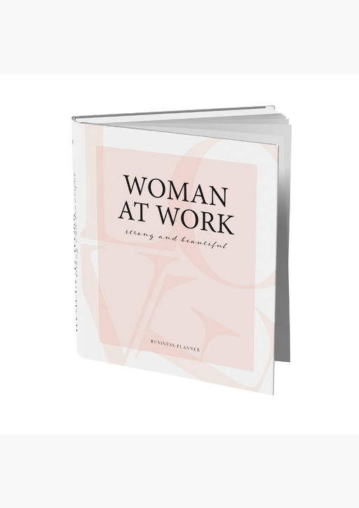 Lisa Wirth - Business Planner 2024 für Frauen|Rosa Hardcover