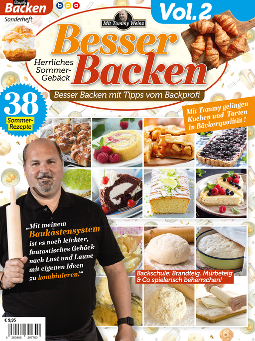 Besser Backen mit Tommy Weinz Vol. 2: Herrliches S