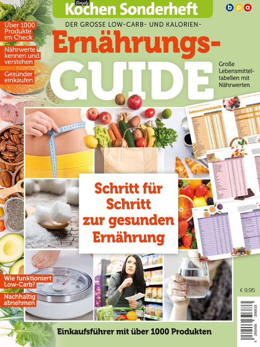 Simply Kochen Sonderheft: Der große Low-Carb- und