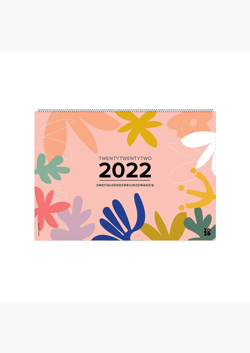 XOXO Arte; Garschhammer, Anja - Wandkalender "Good Vibes!" 2022