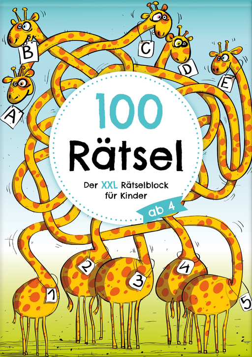 Lisa Wirth - Lisa Wirth - XXL-Rätselblock für Kinder ab 4 Jahren: 100 Rätsel