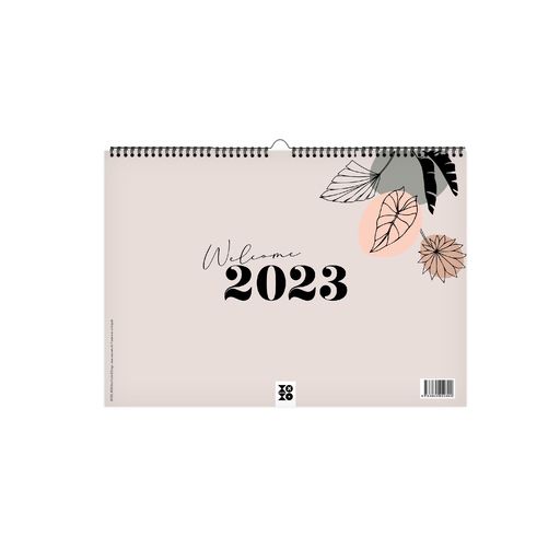 XOXO Arte; Garschhammer, Anja - XOXO Arte; Garschhammer, Anja - Kalender 2023, "leaves lineart"