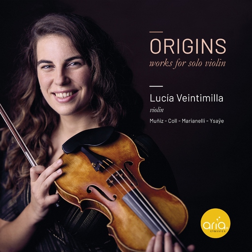 Lucia Veintimilla - ORIGINGS works for solo violin