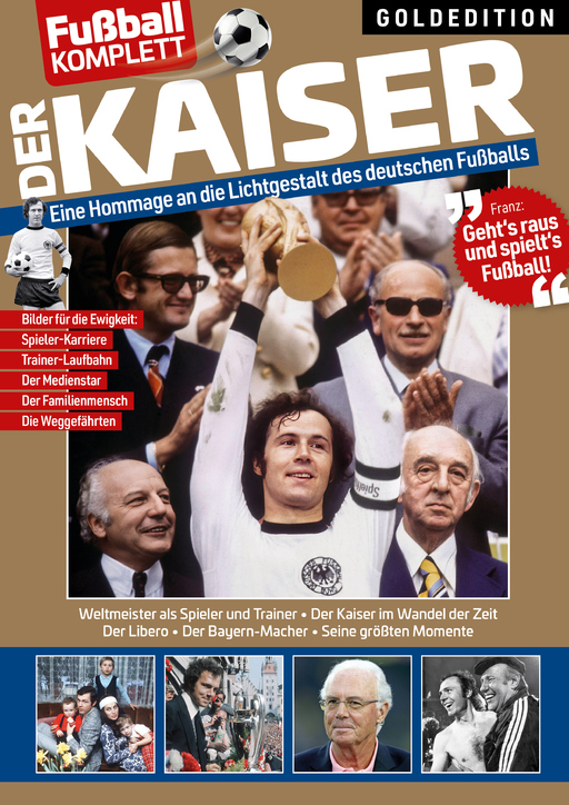 Ebbecke, Dennis - Ebbecke, Dennis - Der Kaiser Franz Beckenbauer Goldedition