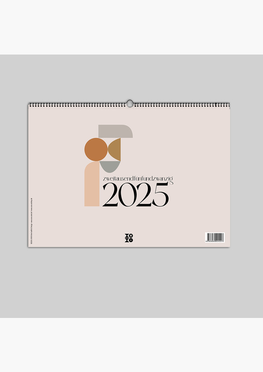 XOXO Arte; Garschhammer, Anja - Design Wandkalender 2025