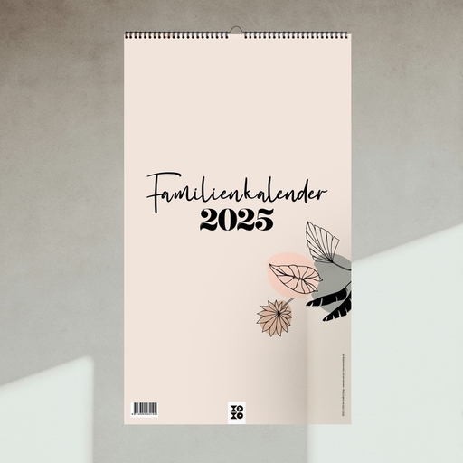 Design Familienkalender 2025 Boho/Scandi